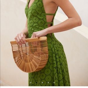 Cult Gaia Ark bamboo bag